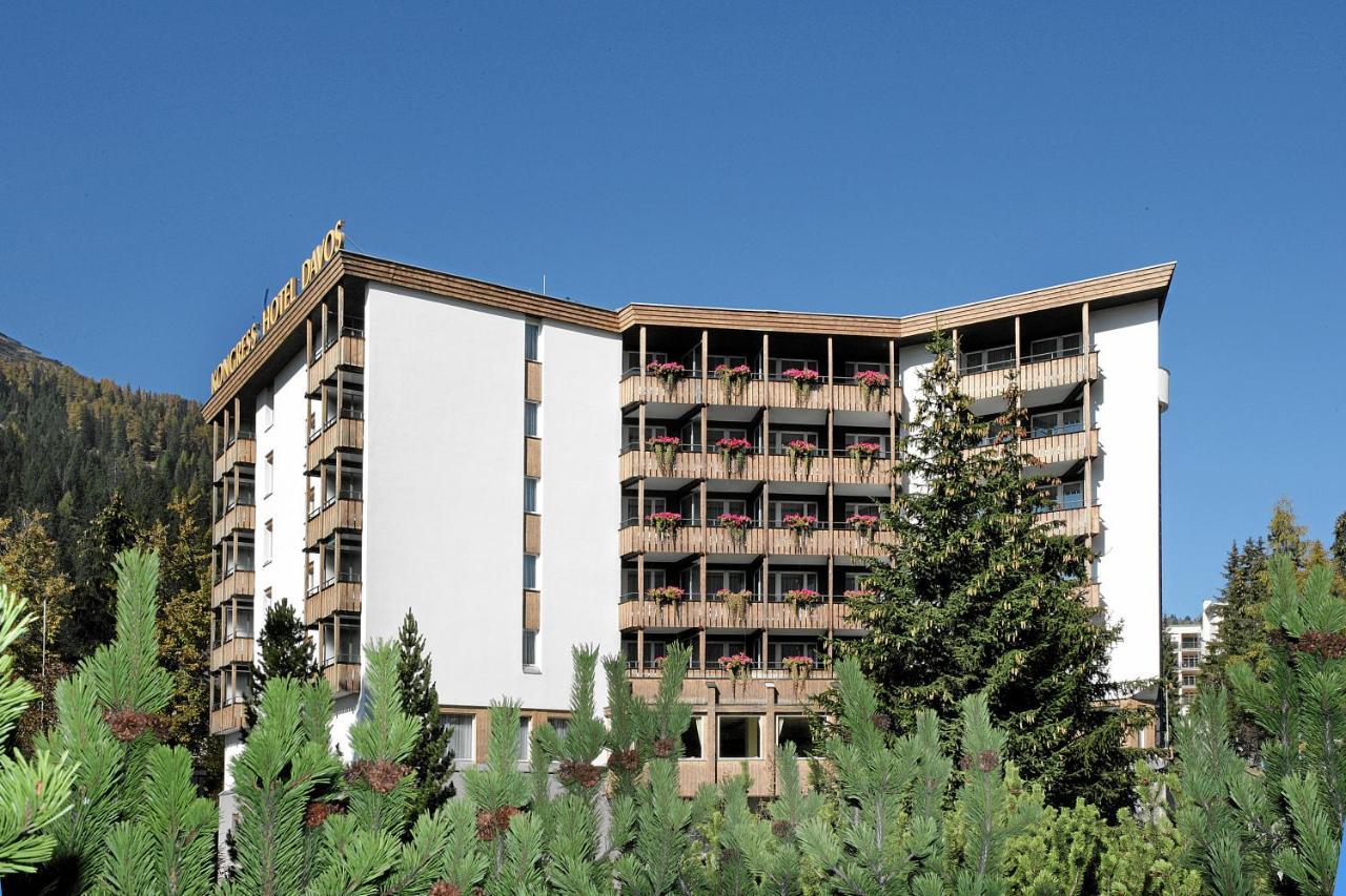 Kongress Hotel Давос Екстериор снимка