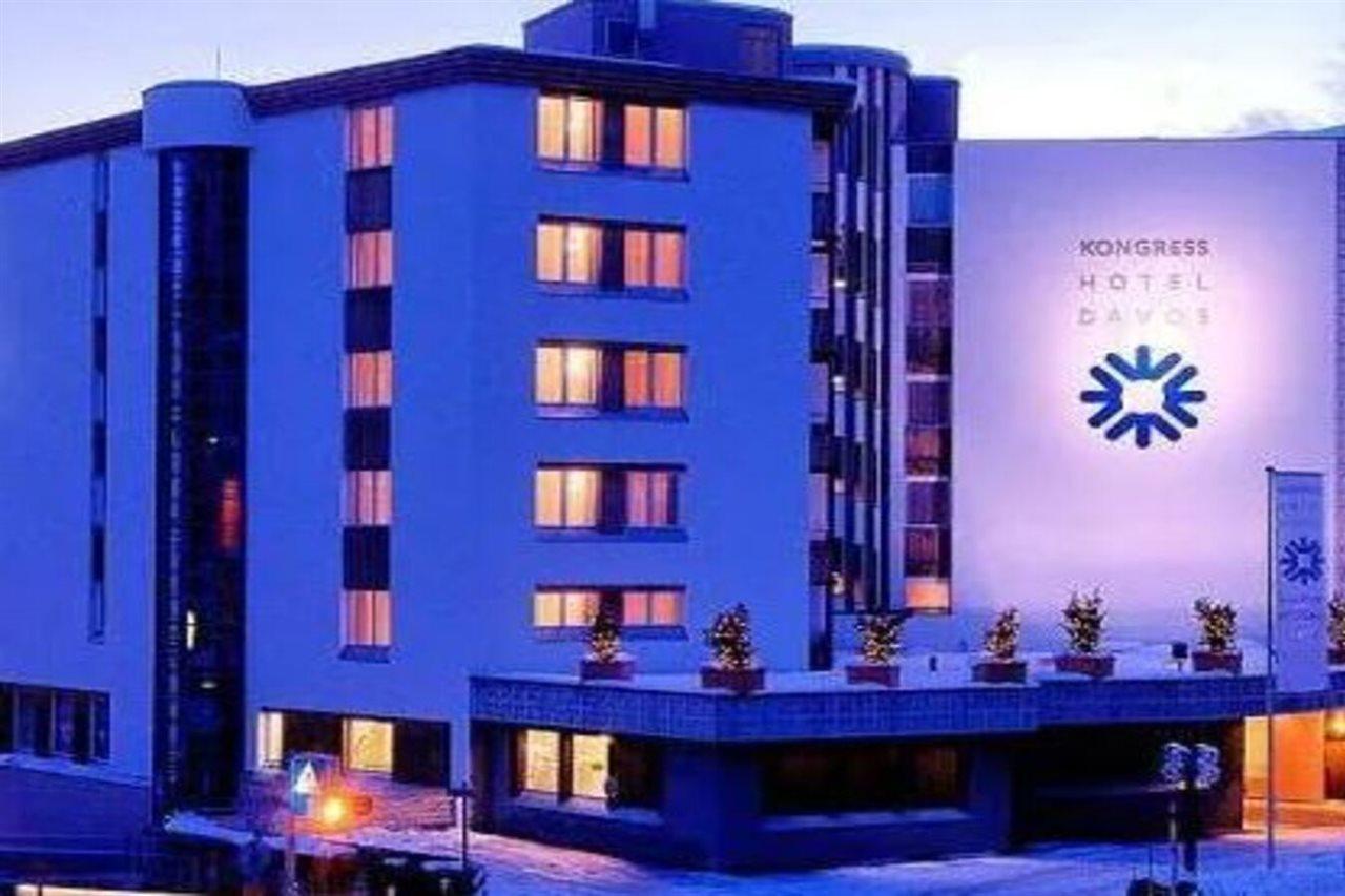 Kongress Hotel Давос Екстериор снимка